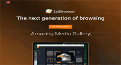 Desktop Screenshot of 1stbrowser.com