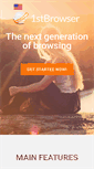 Mobile Screenshot of 1stbrowser.com